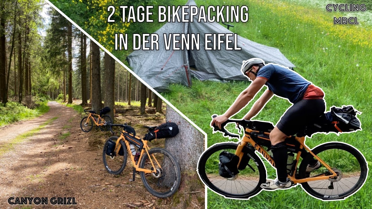 Gravel Bikepacking durch die Eifel | Übernachtung im Zelt | Canyon Grizl CF Curry