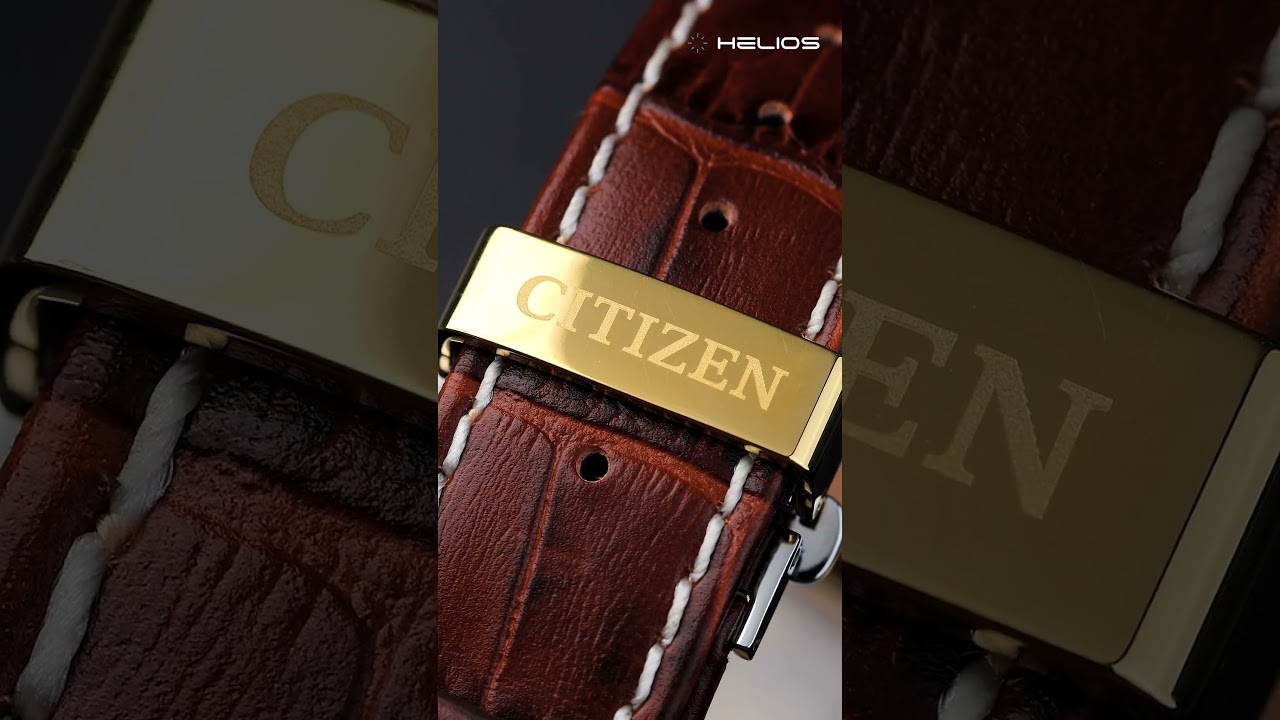 Citizen Calendrier Eco-Drive Gold-Tone Moonphase Watch | Luxury Sustainable Timepiece for Men