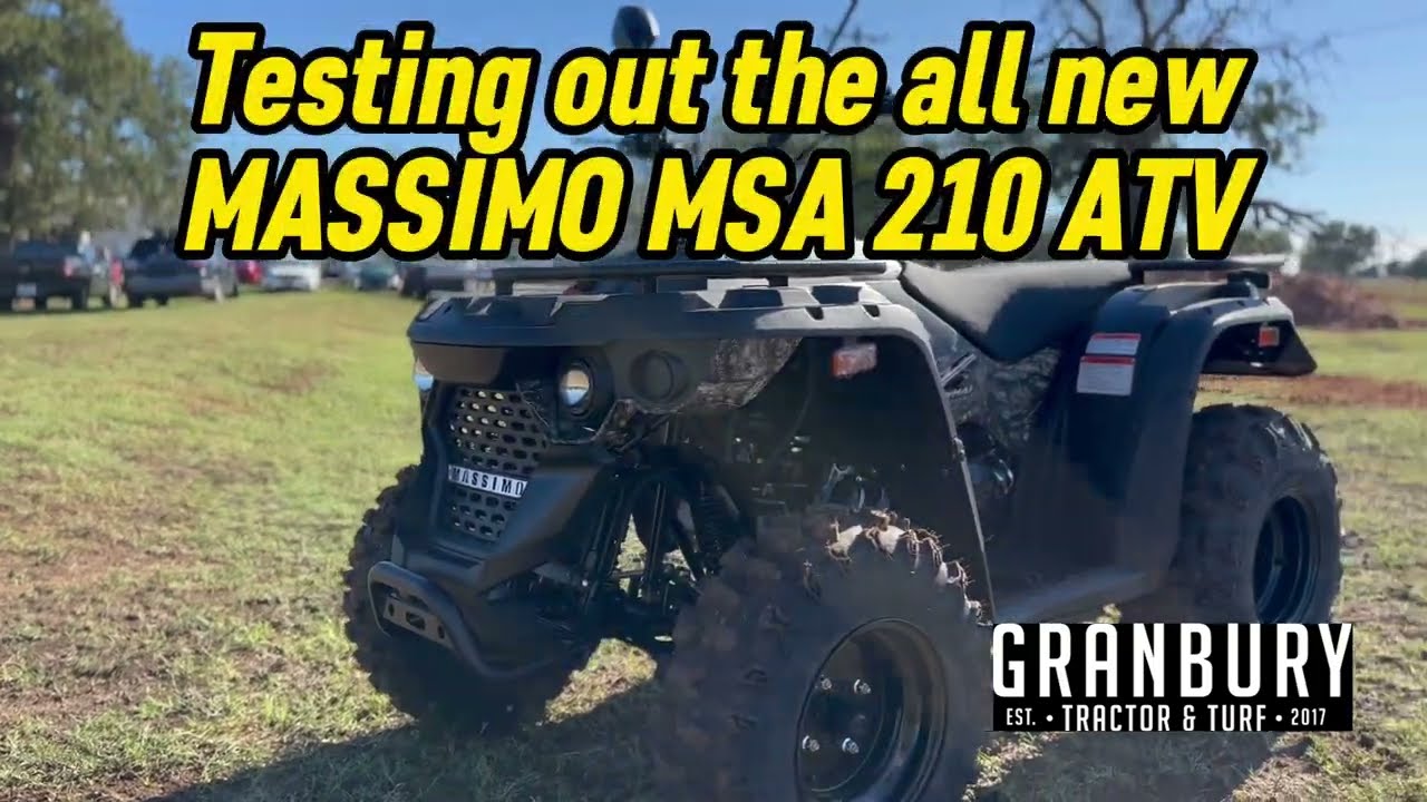 Testing out the all new MASSIMO MSA 210 (Camo)