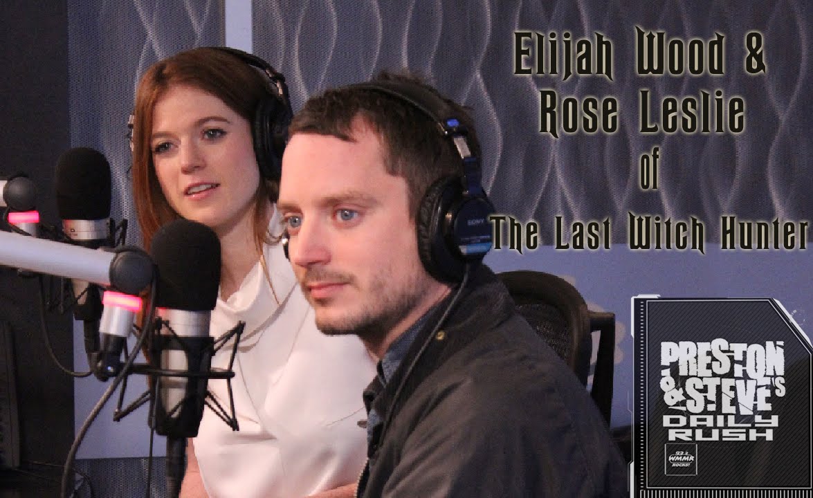 Elijah Wood and Rose Leslie  - Preston & Steve's Daily Rush