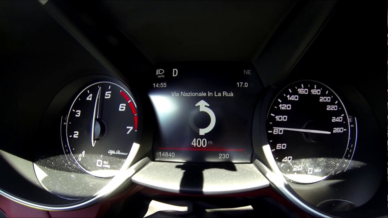 Alfa Romeo Giulia Veloce Q4 280 cv | Accelerazione 0-100 km/h