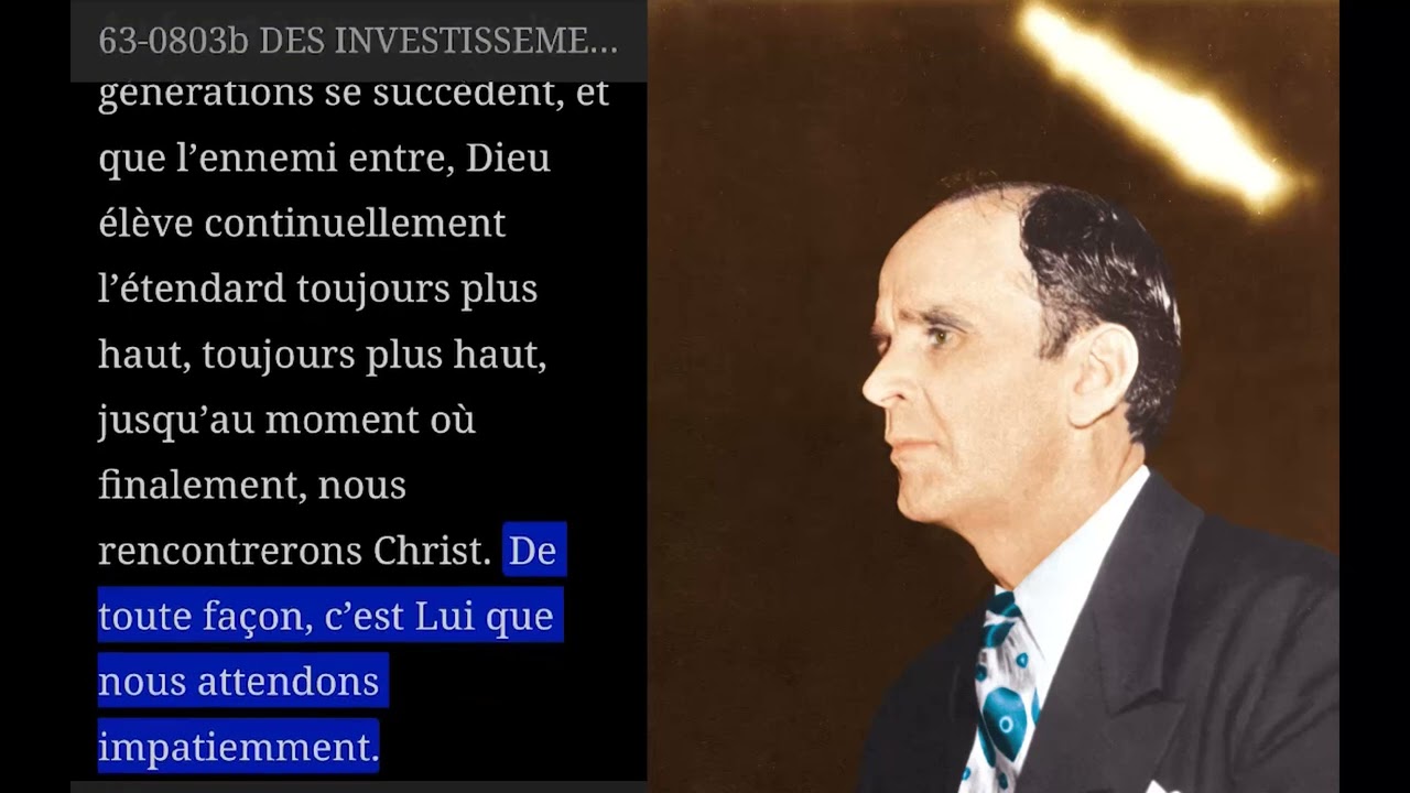 L'Eglise et sa condition #10