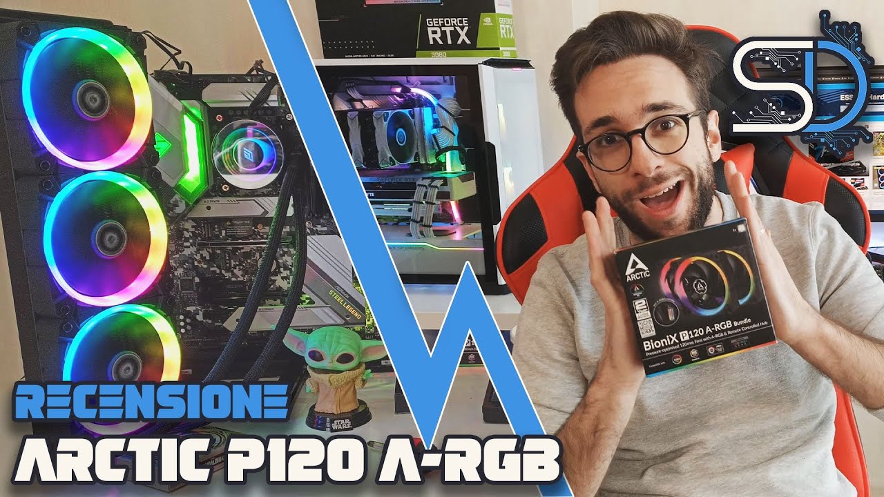 Arctic BioniX P120 A-RGB - Sono le migliori ventole ARGB sul mercato?