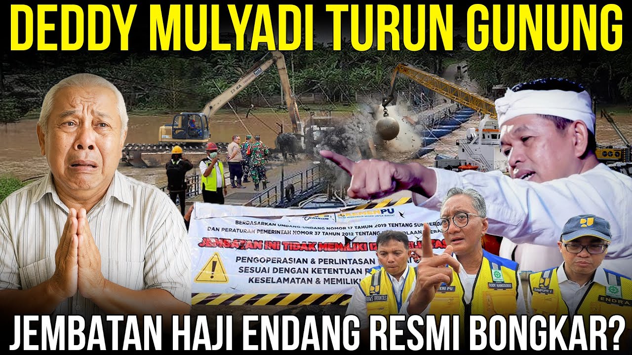 KDM MURKA, NASIB JEMBATAN HAJI ENDANG DIBONGKAR PAKSA!? Proyek Bermasalah Dihentikan Deddy Mulyadi