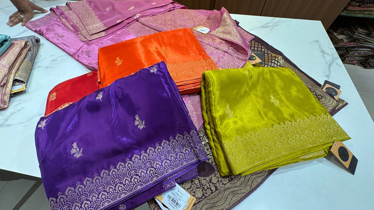 Bangalore Wholesale Offer Price Buy 4 Sarees For 5000rs|And 30% Discount Sale Online Shopping Avl