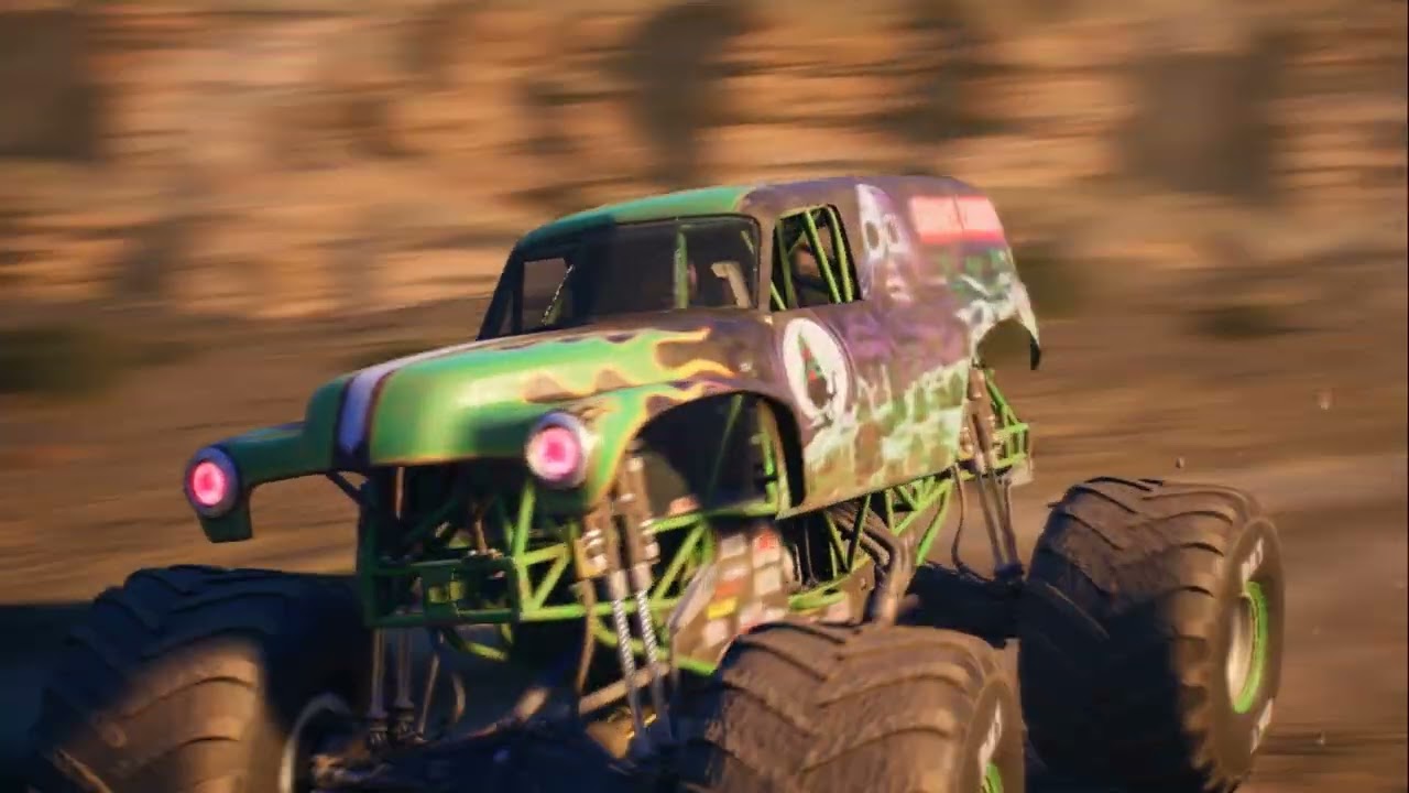 Monster Jam Showdown PC Grave Digger Hard Mode Race Alvxd