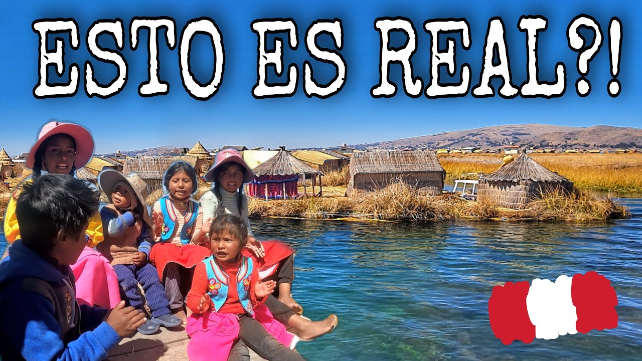 LLEGAMOS a PERÚ y CONOCIMOS a los NATIVOS más ANTIGUOS de AMÉRICA Los Uros | E.76 AMERICA en MOTO