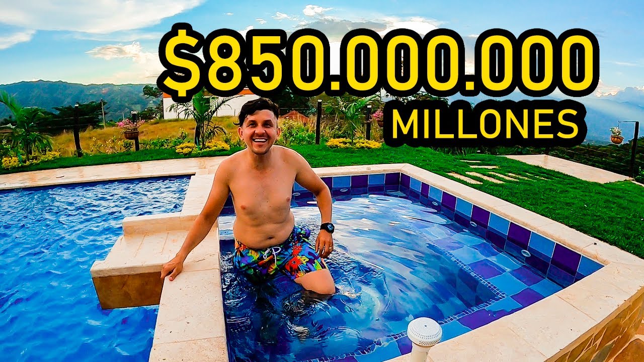 🤑MANSION EN MEDELLIN CON PISCINA hermosa CASA CAMPESTRE en venta EN SAN JERONIMO ANTIOQUIA