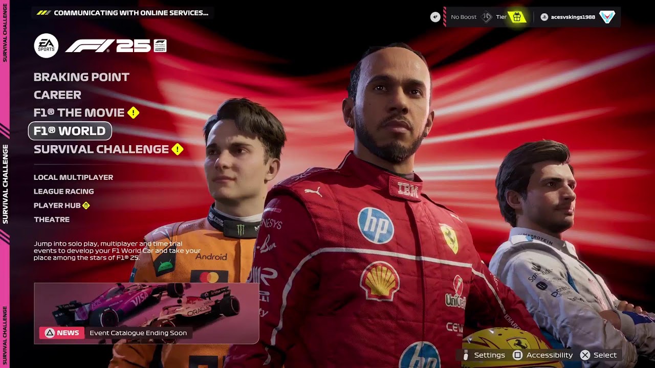 App f1 championship tier 2 round 1 Qatar