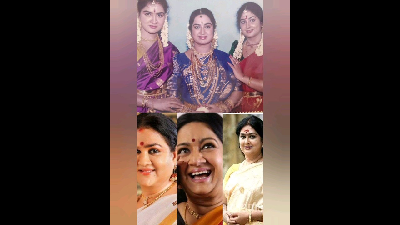 #80s actress #urvashi with her sisters #kalpana #kalaranjini #sisterslove #rareunseen pics #shorts
