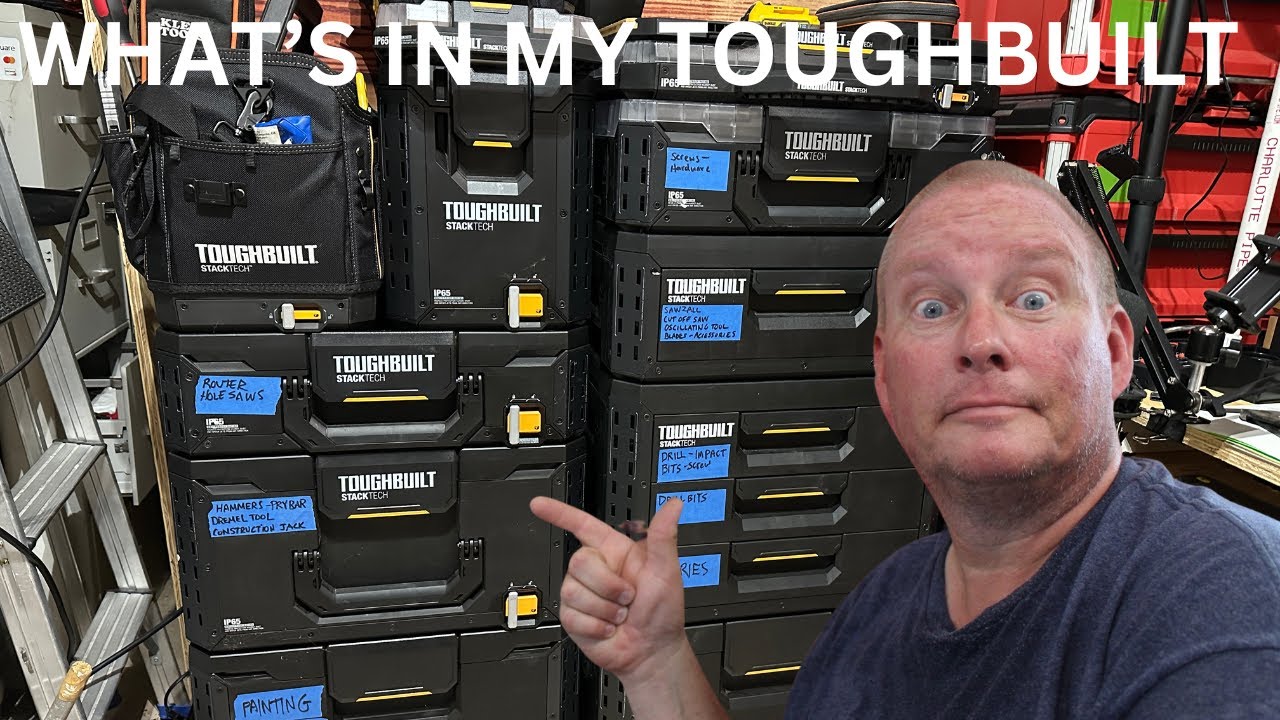 WHATS IN MY TOUGHBUILT STACKTECH boxes.  #toughbuilt #stacktech