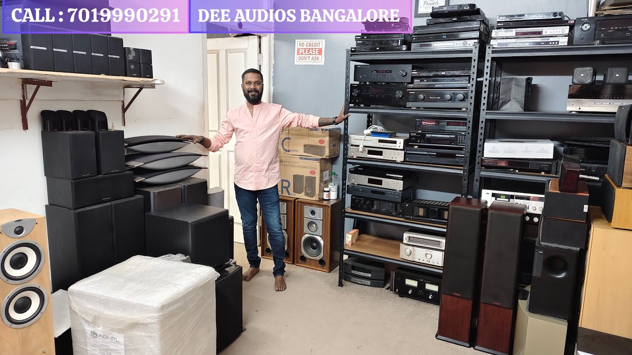 home theatre system stereo high-end speakers@ low cost ph:7019990291