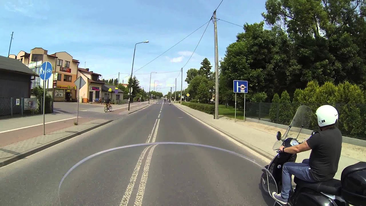 Wyjazd z Bełchatowa - Ł&oacute;dź Vespa Riders - 16.06.2013