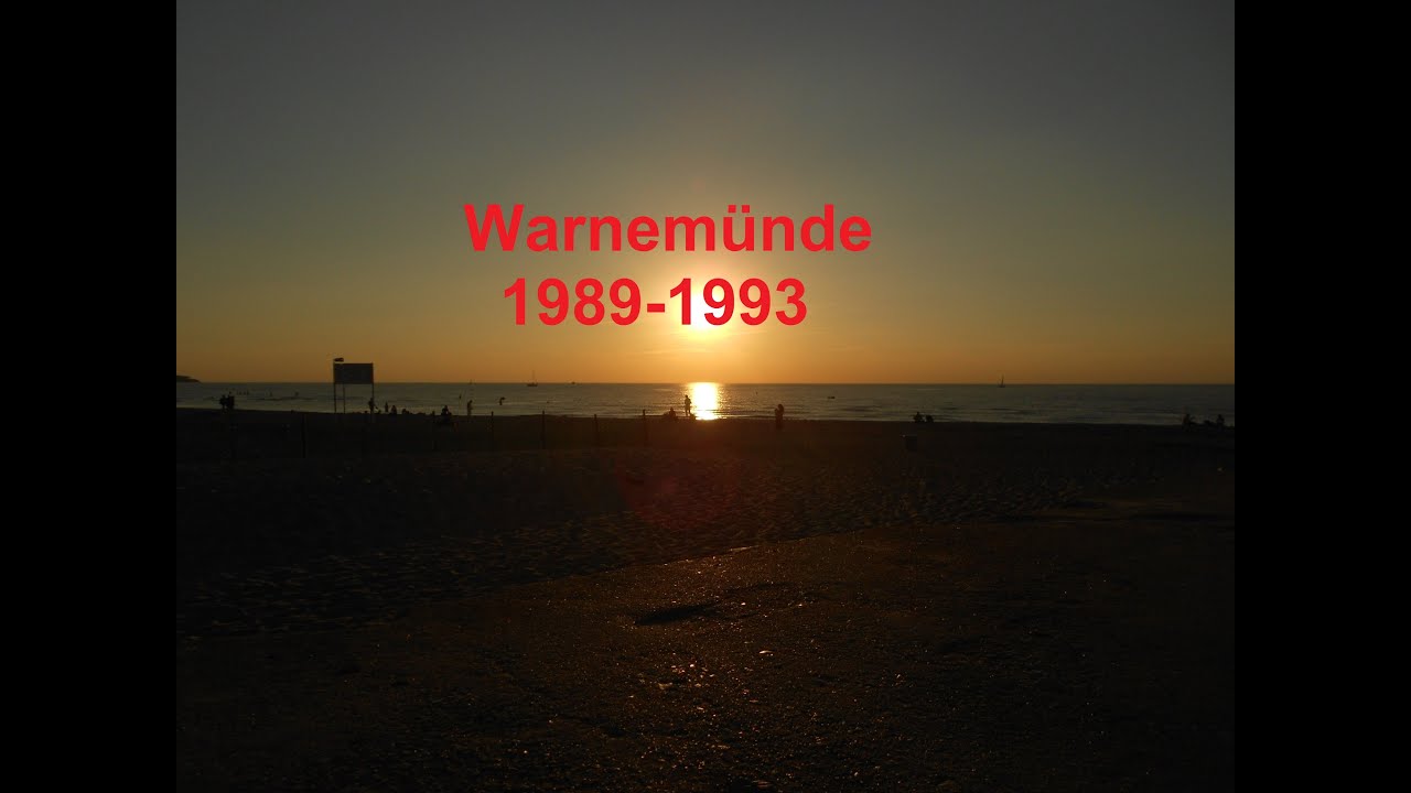 Warnemünde im Wandel der Zeiten 1989-1993 Fähre nach Gedser