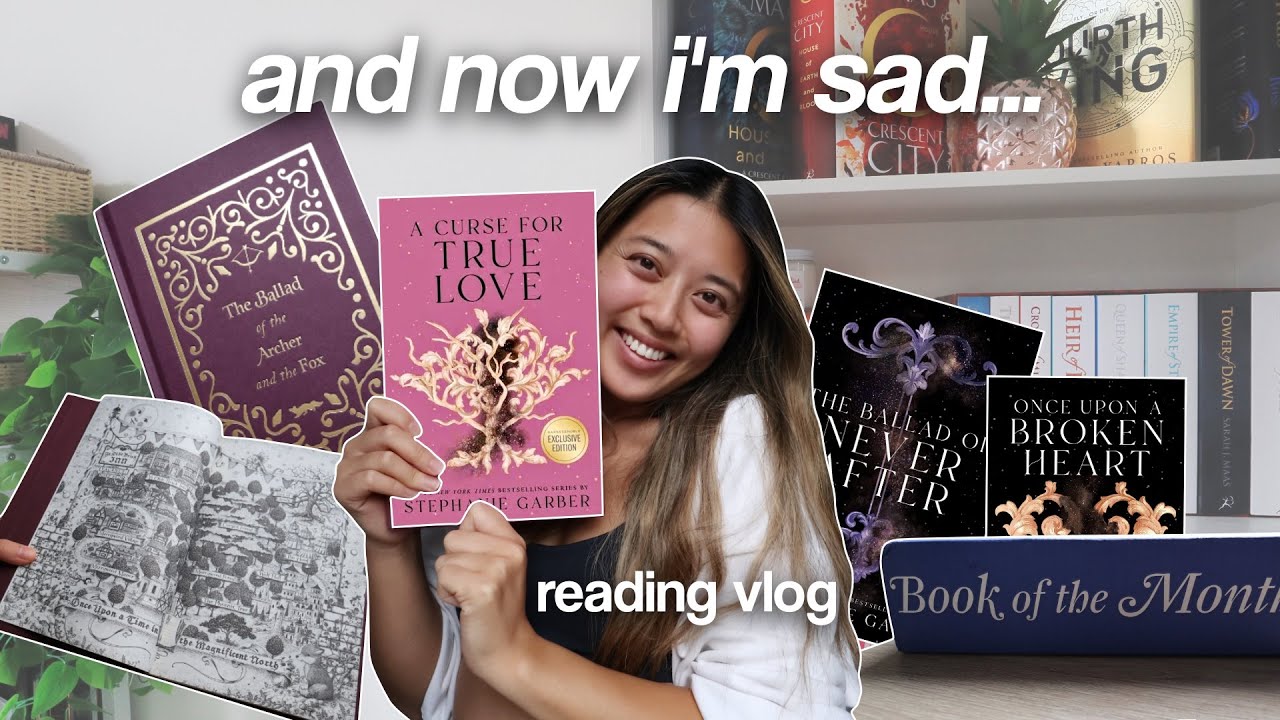 I read the entire OUABH series in a week & now I'm sad + A Curse for True Love review | reading vlog