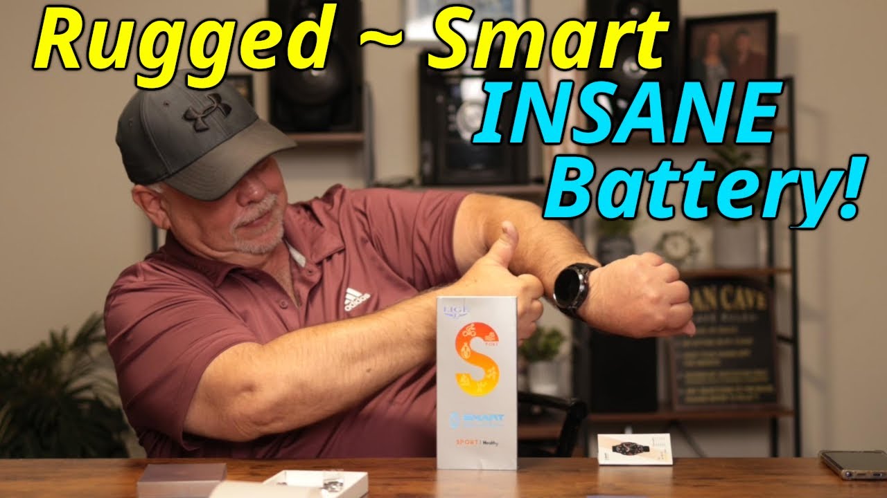LIGE Military Smartwatch Review | 110+ Sport Modes, AMOLED, LED Flashlight