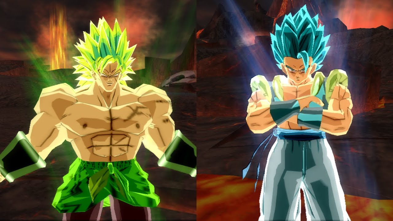 Remake vs Remake - Broly y Gogeta DBS 【DBZ BT3 PS2 Mod】