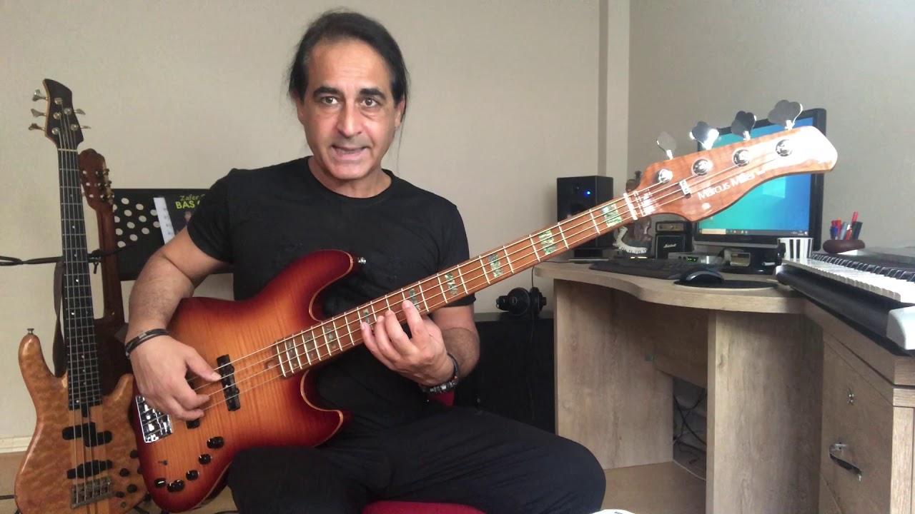 Bas Gitarda Sol El Parmak Egzersizleri