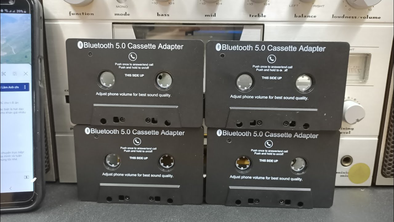 Băng Bluetooth 5.0 kết nối điện thoại cho đầu băng và đài cát sét.Alo 0964396651