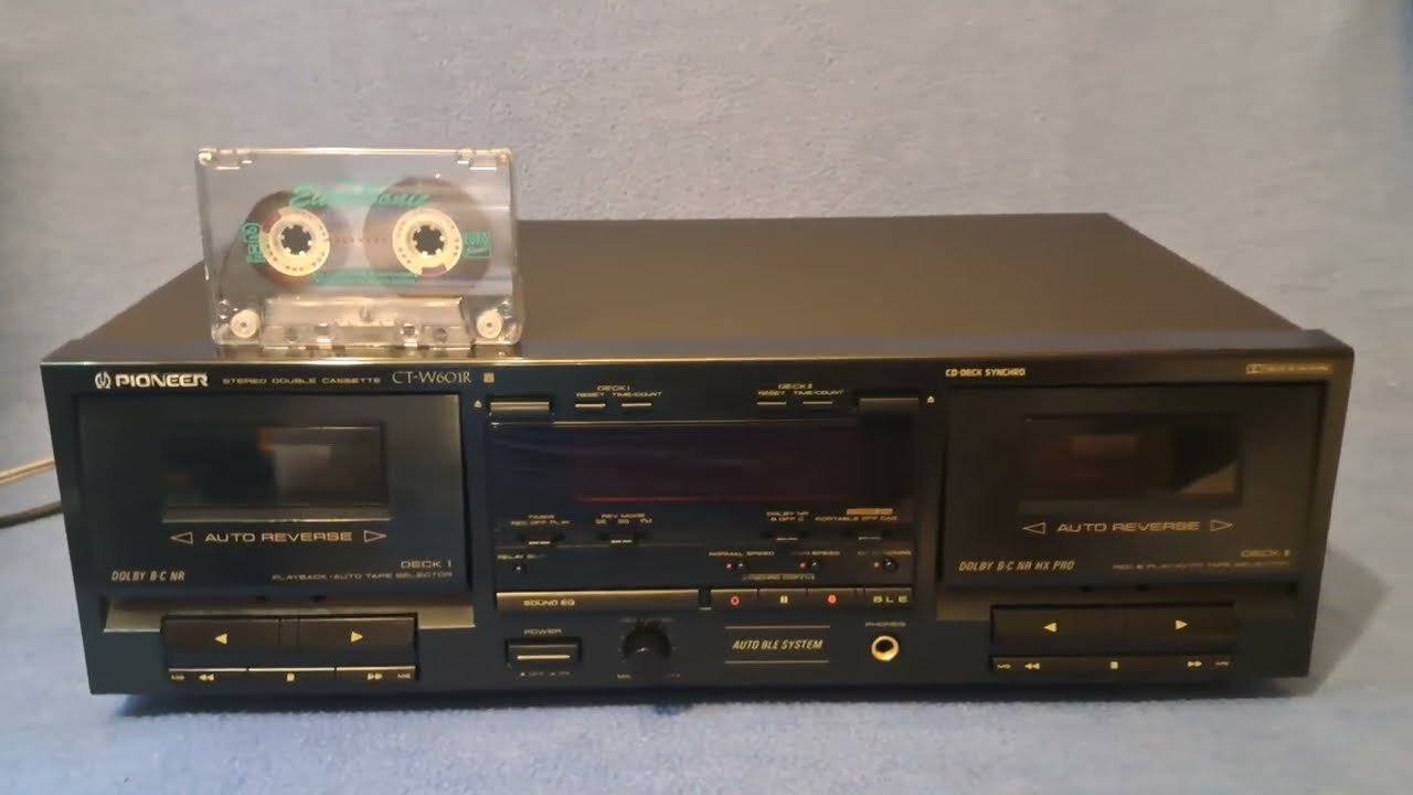 PIONEER CT-W601R
