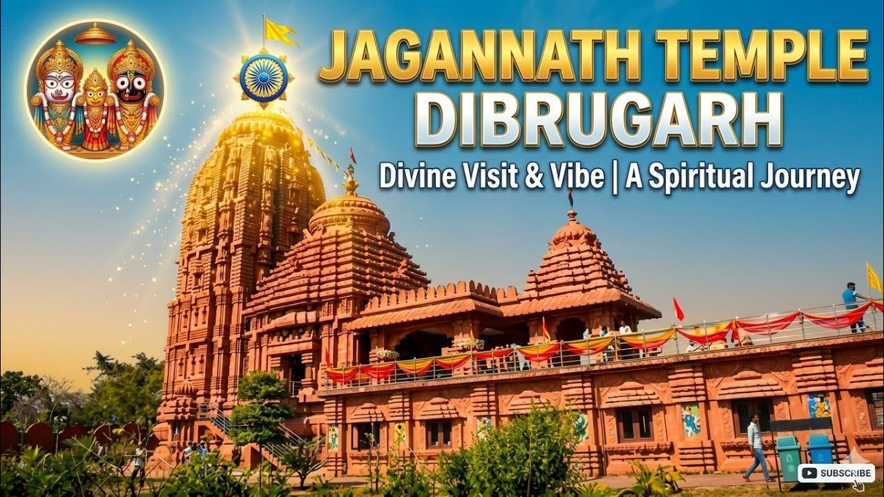 Jagannath Mandir Dibrugarh Assam | Jagannath Temple Assam | Assamese Hindu Temple | Travel Vlog