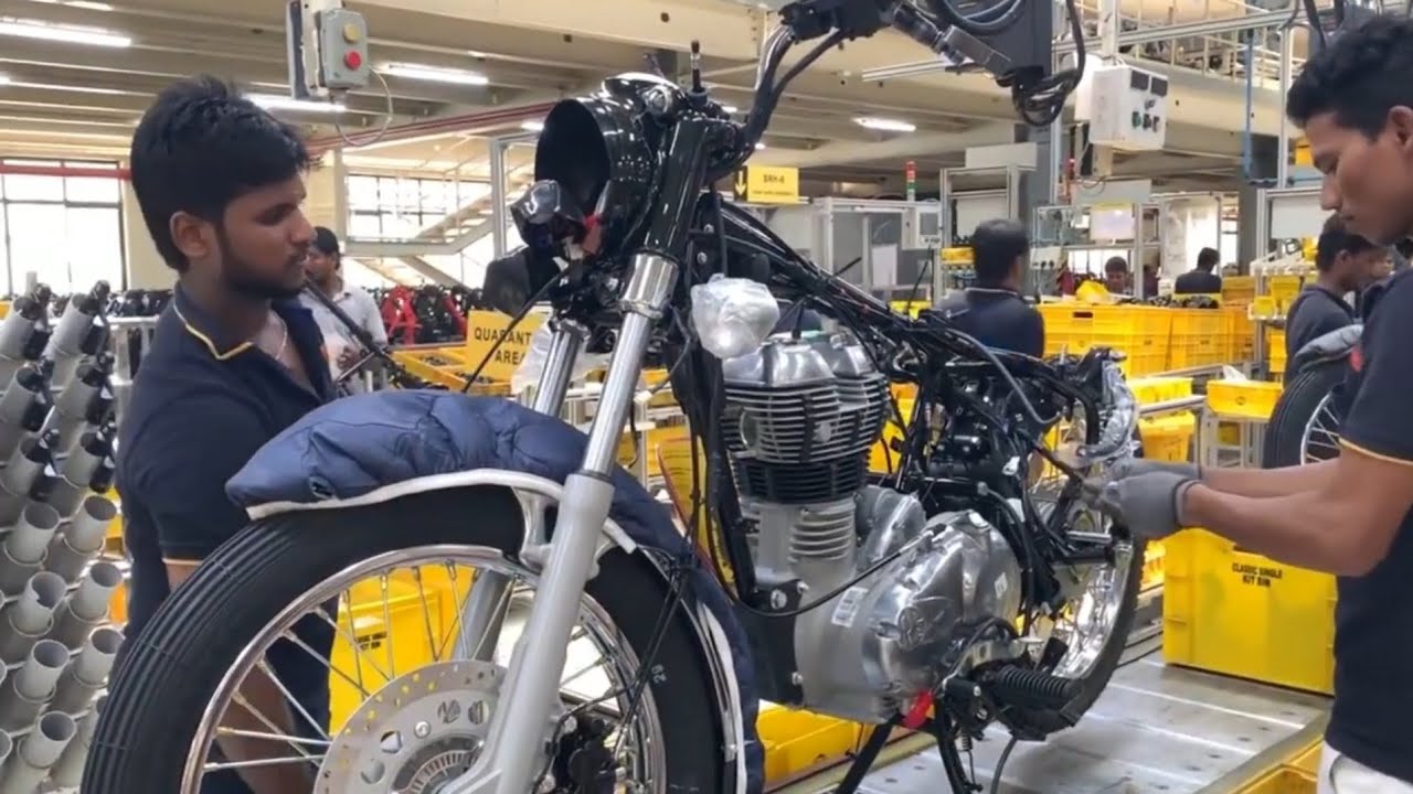Royal Enfield Bike Factory India • Classic 350, Himalayan, Meteor 350 Factory