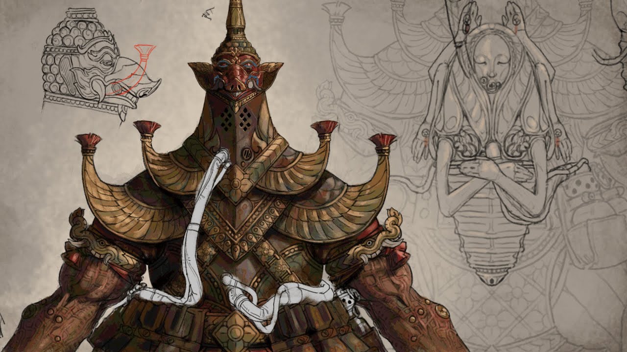 Turning the War dancer into a miniature.