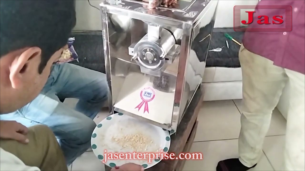 dry fruit tukda machine | dry fruit cutting machine | +91-9426088680 | jasenterprise.com