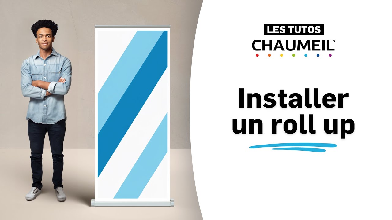 Tuto : Installer et démonter un roll up 💪