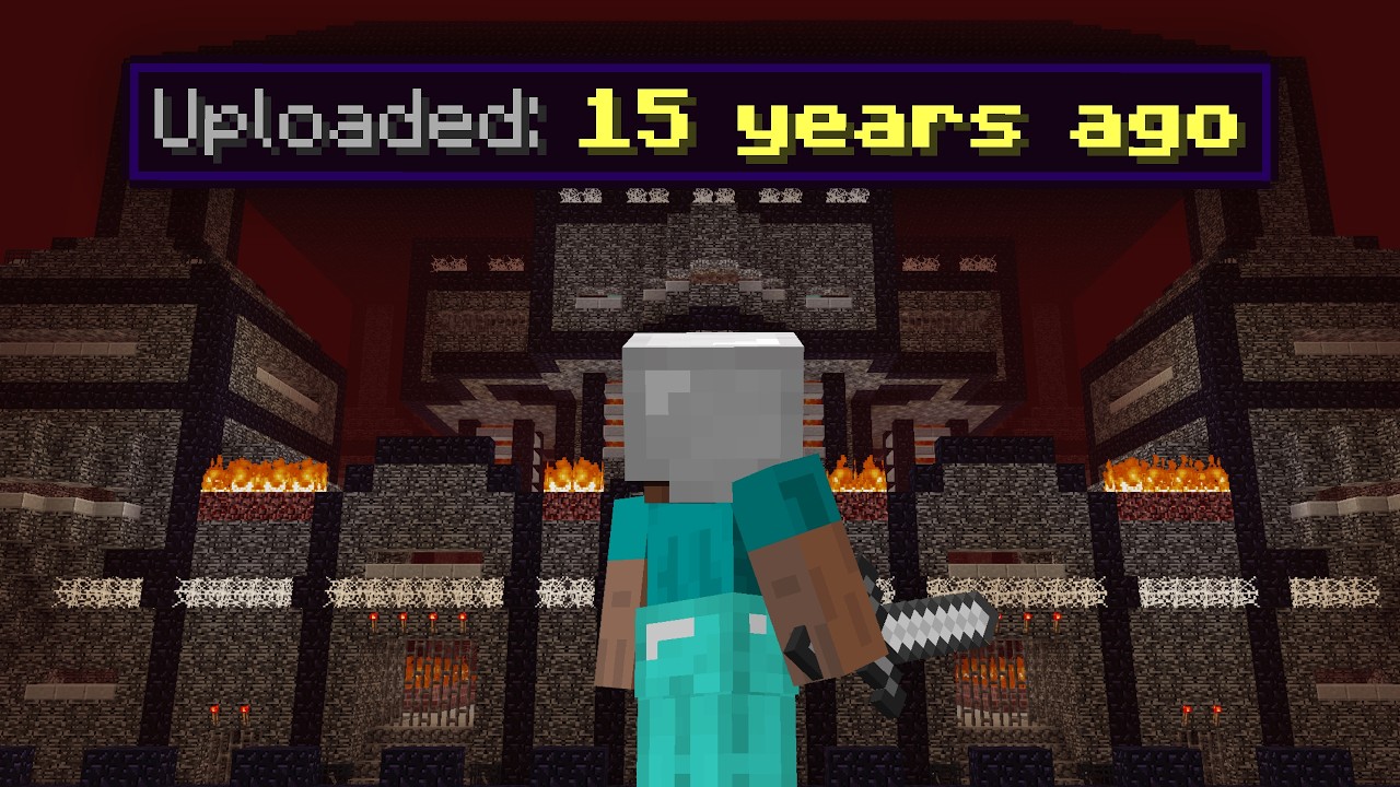 I downloaded a Minecraft map from 2011...