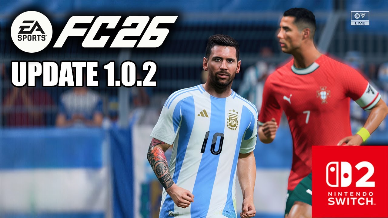 EA SPORTS FC 26 Геймплей Nintendo Switch 2 (Обновление 1.0.2)