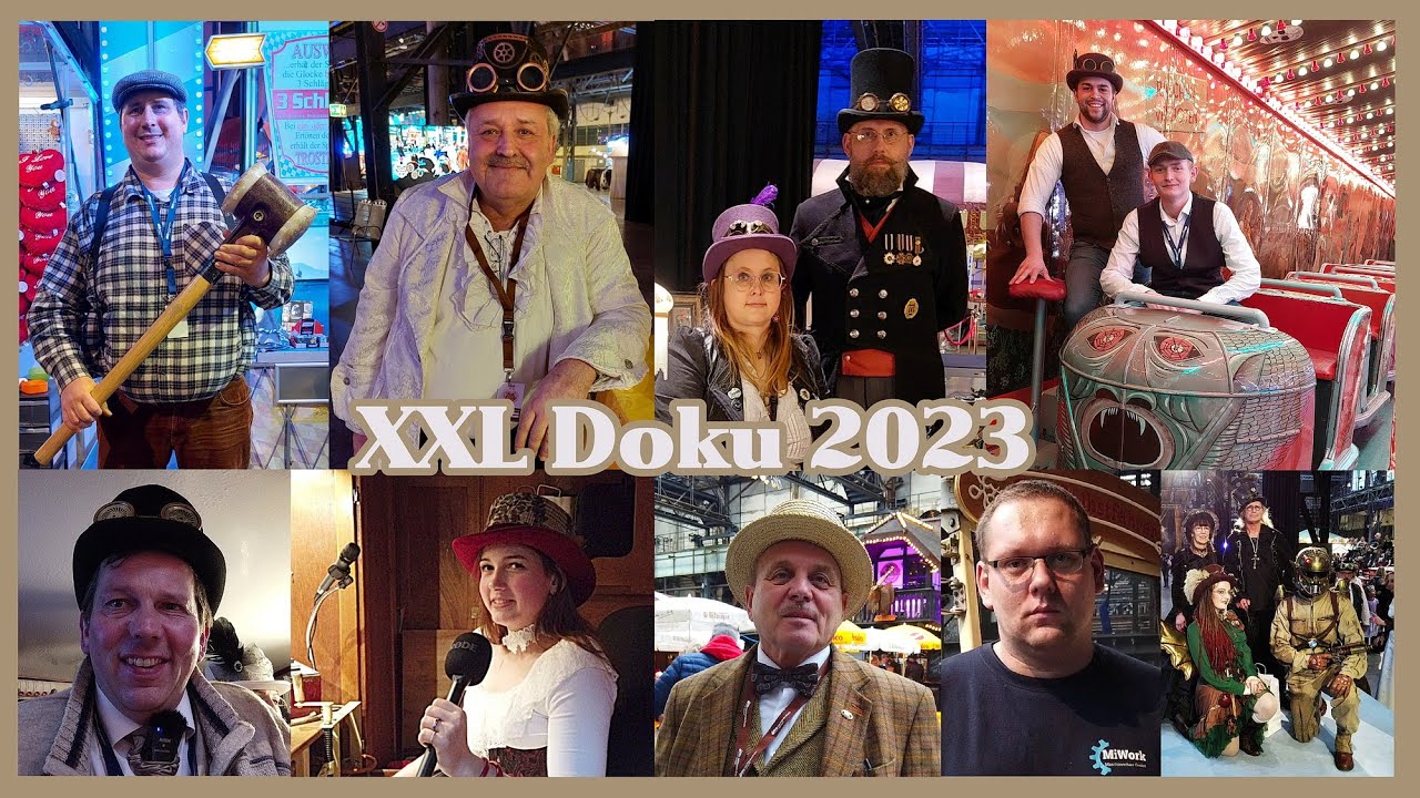 DOKU - 14. Historischer Jahrmarkt - Jahrhunderthalle Bochum - 7. Steampunk Jahrmarkt