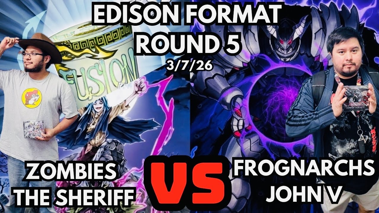 Edison Format Round 5: Instant Zombies Vs Frog Monarchs!