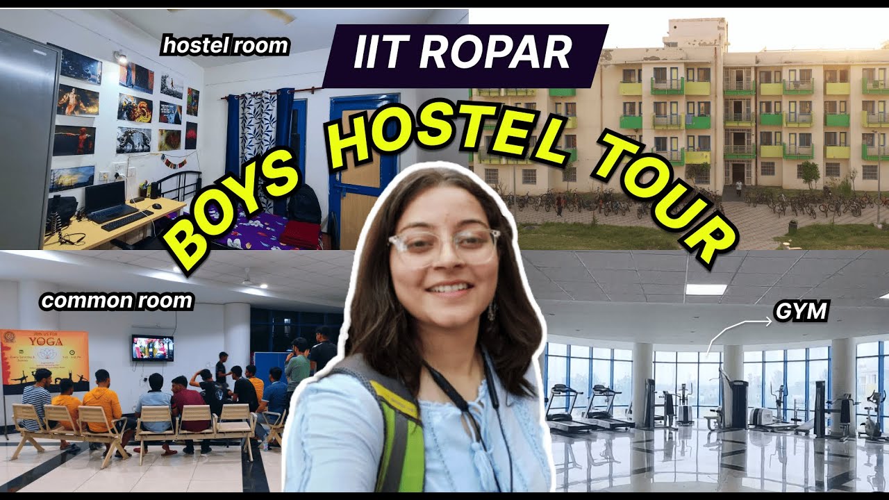 Boys Hostel Tour | IIT Ropar | Must watch for JEEAspirants