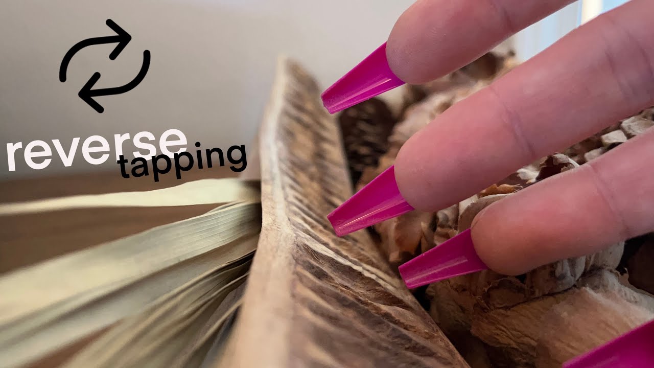 Reverse Build Up Tapping - Camera Tap ASMR