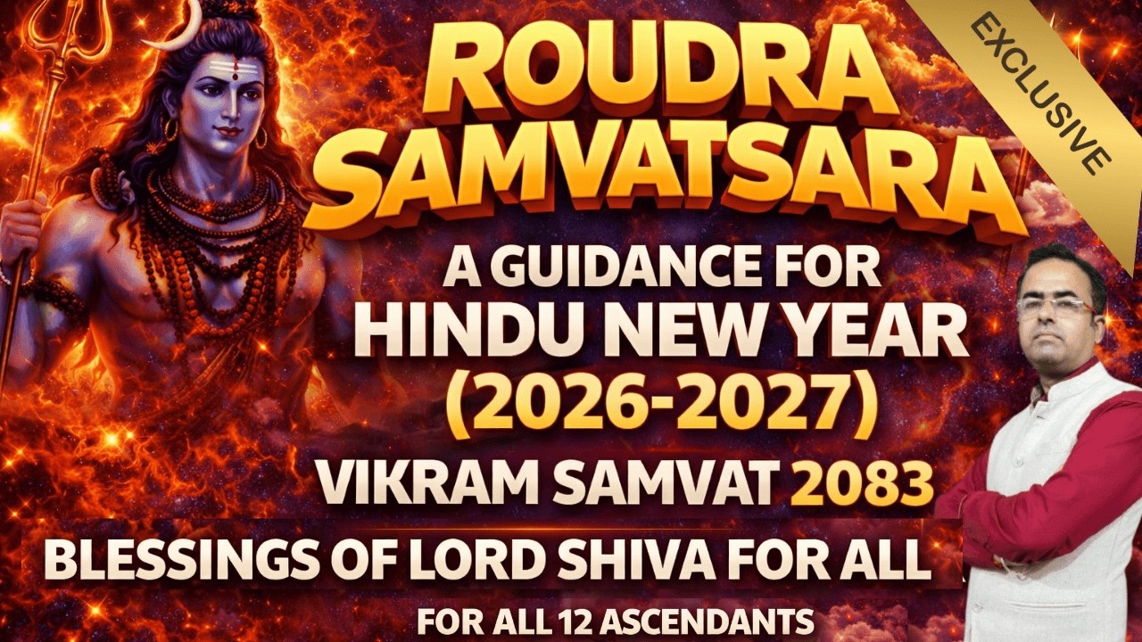 Yearly Guidance 2026&ndash;2027  for all 12 ascendants I Roudra Samvatsara  | Hindu New Year