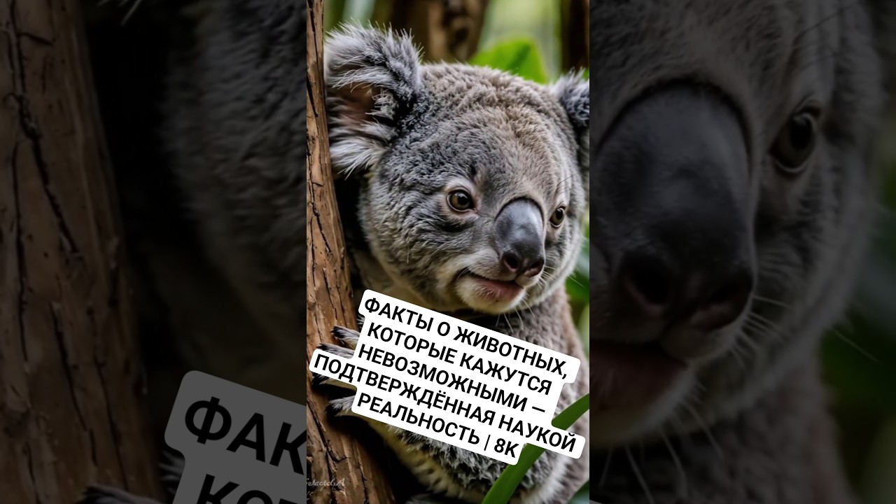 ФАКТЫ О ЖИВОТНЫХ, КОТОРЫЕ КАЖУТСЯ НЕВОЗМОЖНЫМИ &mdash; ПОДТВЕРЖДЁННАЯ НАУКОЙ РЕАЛЬНОСТЬ | 8K #животные