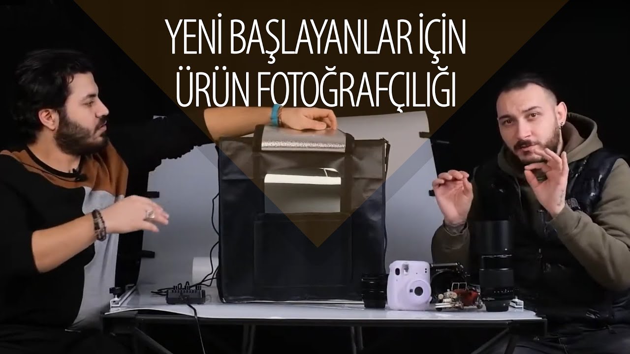 Yeni Başlayanlar İçin Ürün Fotoğrafçılığı Nedir? Nasıl Çekilir? - Harun Canlı & Hazar Çelik