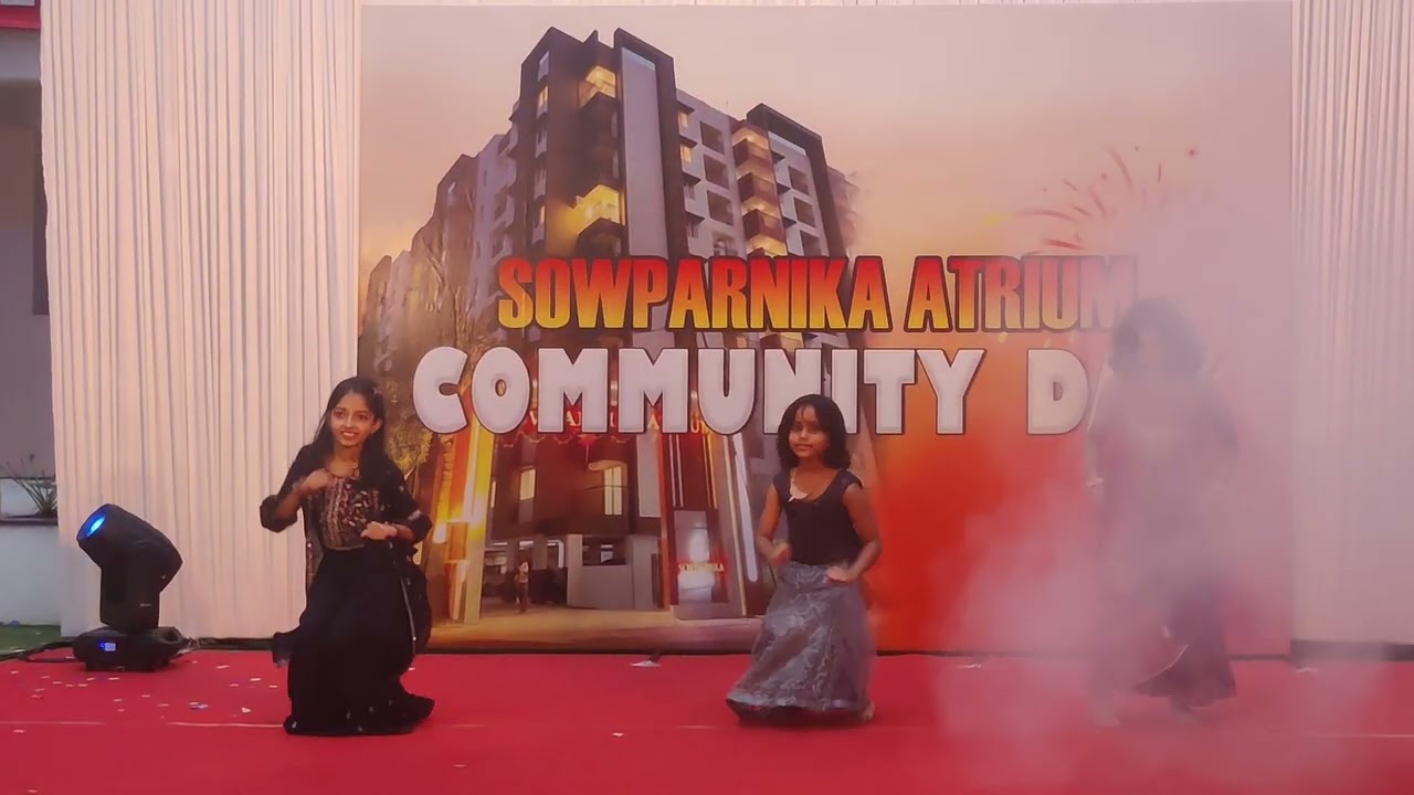 SowparnikaAtriumcommunityday #Newyearcelebration2026 #kidsdance #cinematicfusion #malayalam #tamil