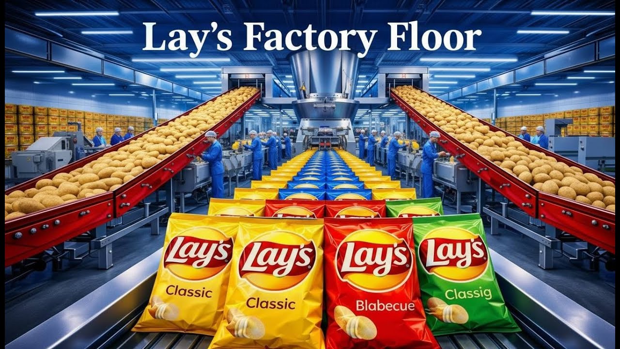 Inside the World's Largest Lay's Chips Factory || Lay's chips Factory