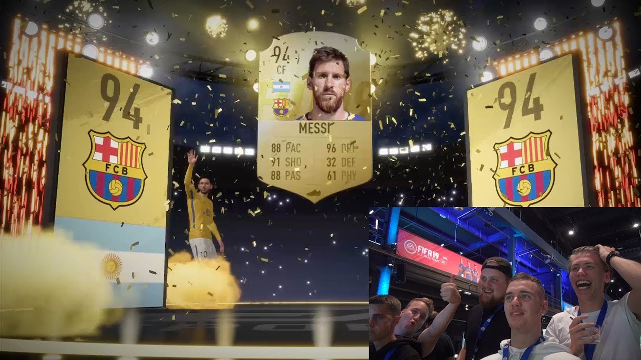 PACKAR LIONEL MESSI!!! - FIFA 19 PACK OPENING SVENSKA