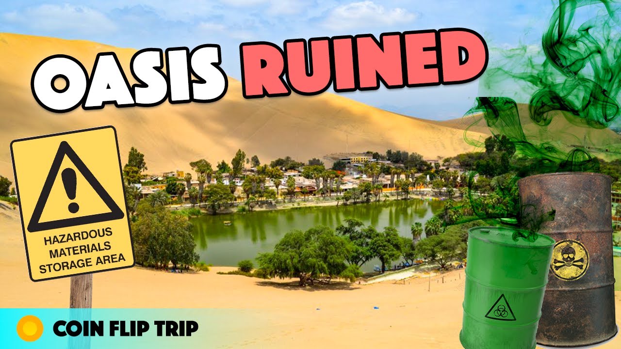 They are destroying this desert oasis... - Huacachina, Peru - Coin Flip Trip