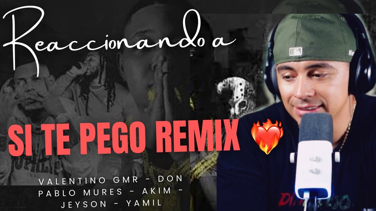 Rey The Machine Reacciona a SI TE PEGO REMIX @valentinogrm