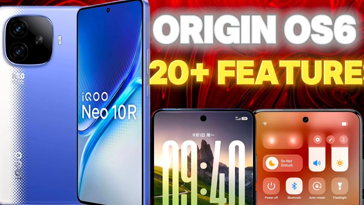  Origin OS6 20+ Features of IQoo Neo 10R 🔥 