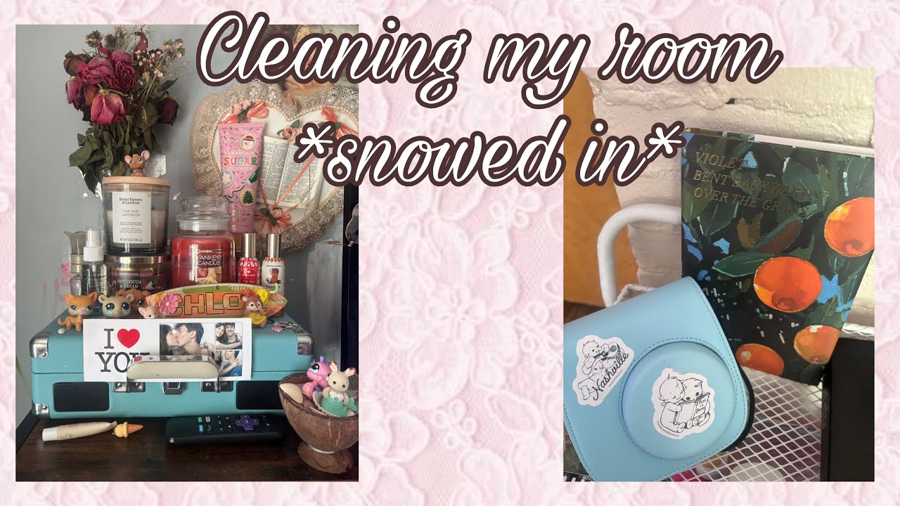 Finally cleaning my room while being snowed inside 