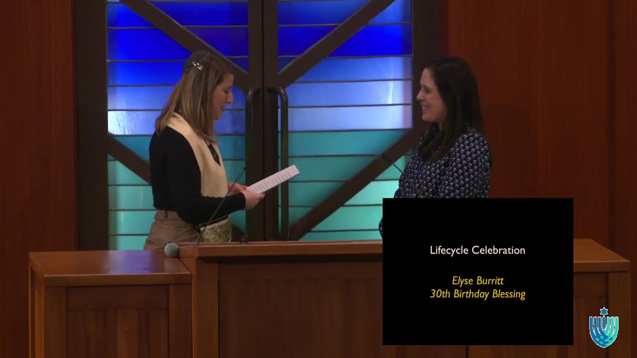 A 30th Birthday Blessing for Elyse Burritt
