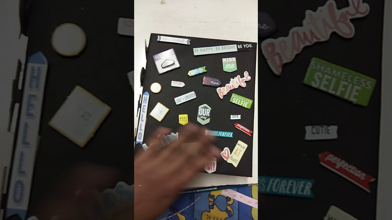 #Scrapbook#1st attempt #fourthday #fortheoneyoulove #bestfriends