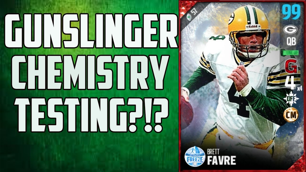 (Mythbusting Madden 17) What does Brett Favre's Gunslinger Chemistry do?