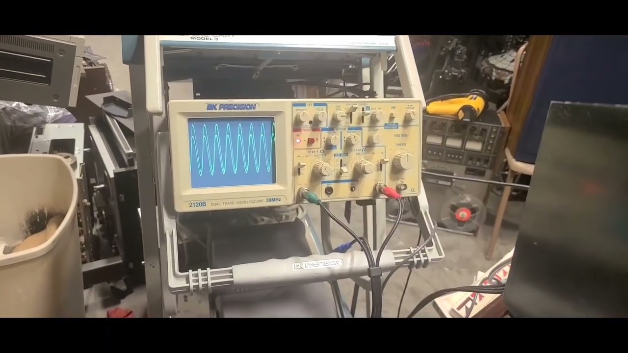 Calibrating Robert''s TEAC 3300SX-2T Reel to Reel