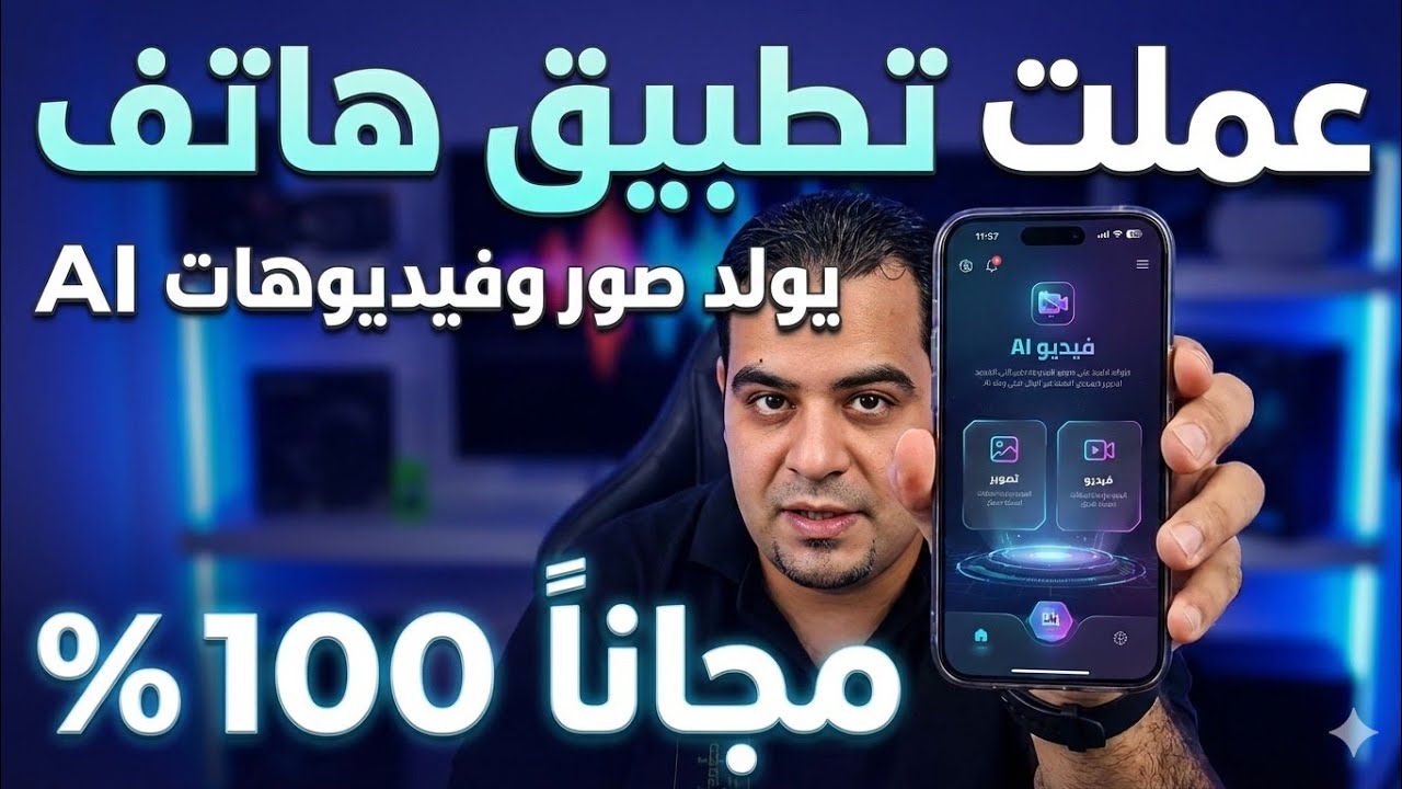 اخيرا عمل تطبيق اندرويد مربح لتوليد الفيديو والصور بالـ AI مجانا 100%  💥